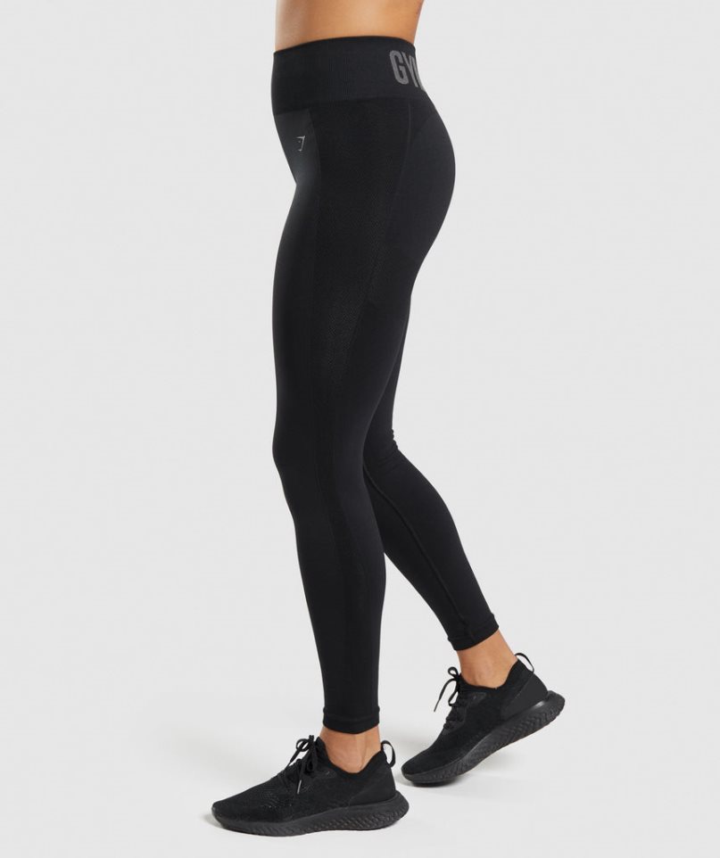 Women's Gymshark Flex High Waisted Leggings Black | CA DN0617